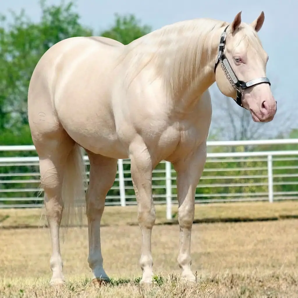 Dun Cremello