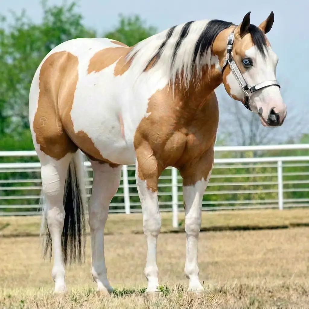 Paint Buckskin