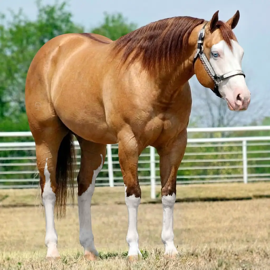 Splash White Dun Chestnut